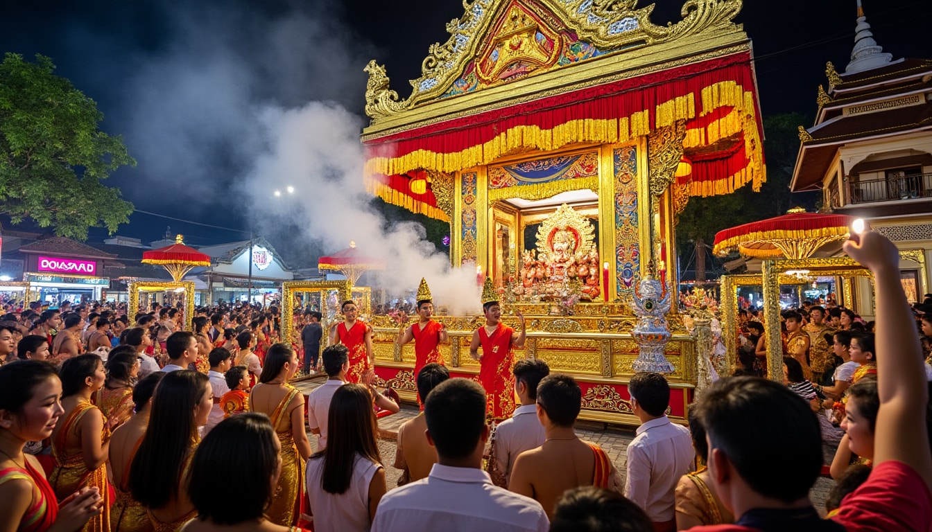 discover the vibrant holidays and celebrations in phuket, where rich traditions and festive events come alive. experience the island's cultural festivities, from vibrant parades to serene religious ceremonies, and immerse yourself in the unique atmosphere that makes phuket a captivating destination for travelers seeking authentic experiences.