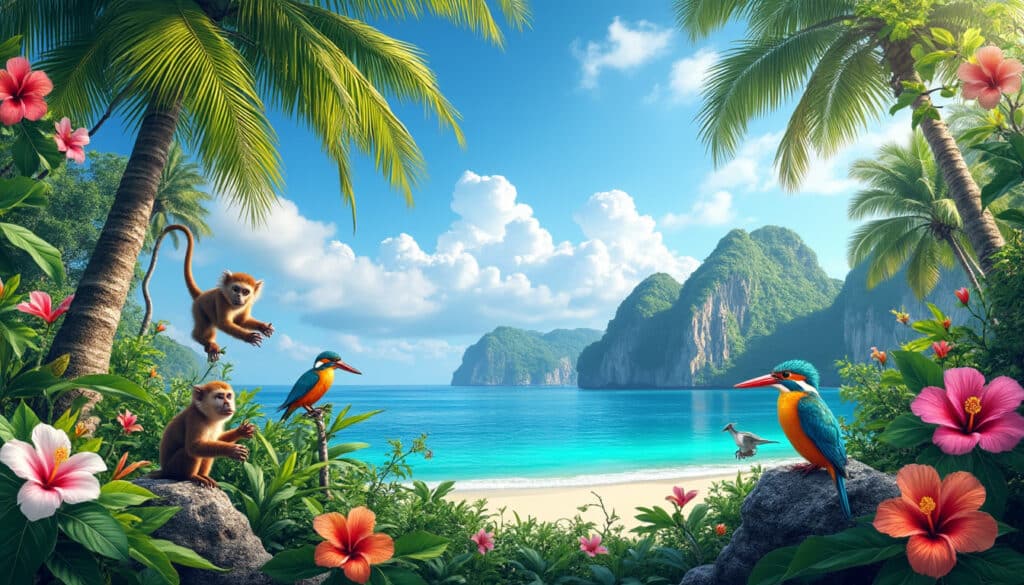 explore the breathtaking nature and wildlife of phuket, where lush landscapes and diverse ecosystems await. discover the island's stunning beaches, vibrant marine life, and unique flora and fauna while experiencing the beauty of thailand's natural heritage.
