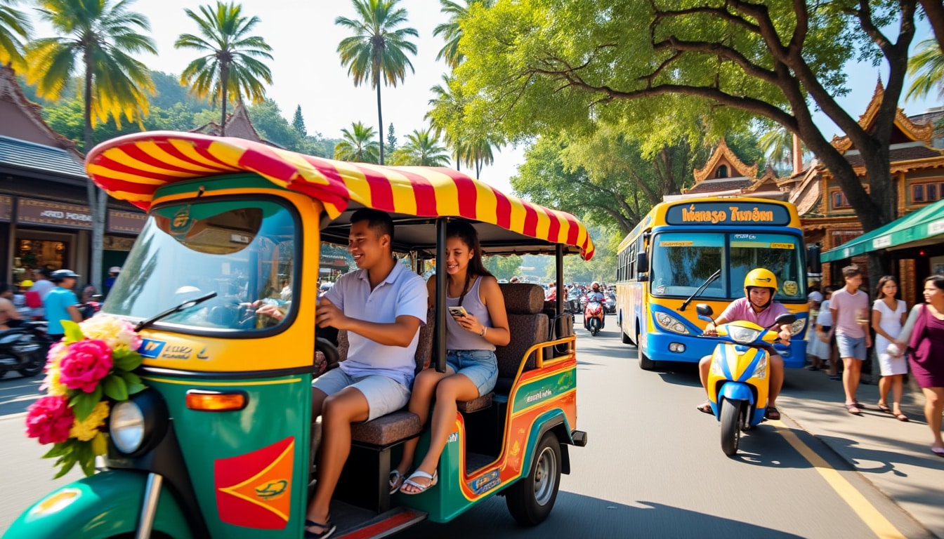 discover the ins and outs of public transport in phuket, including essential tips on payment options and navigating the island's transport system. whether you're using taxis, tuk-tuks, or buses, learn how to make your travel seamless and enjoyable.