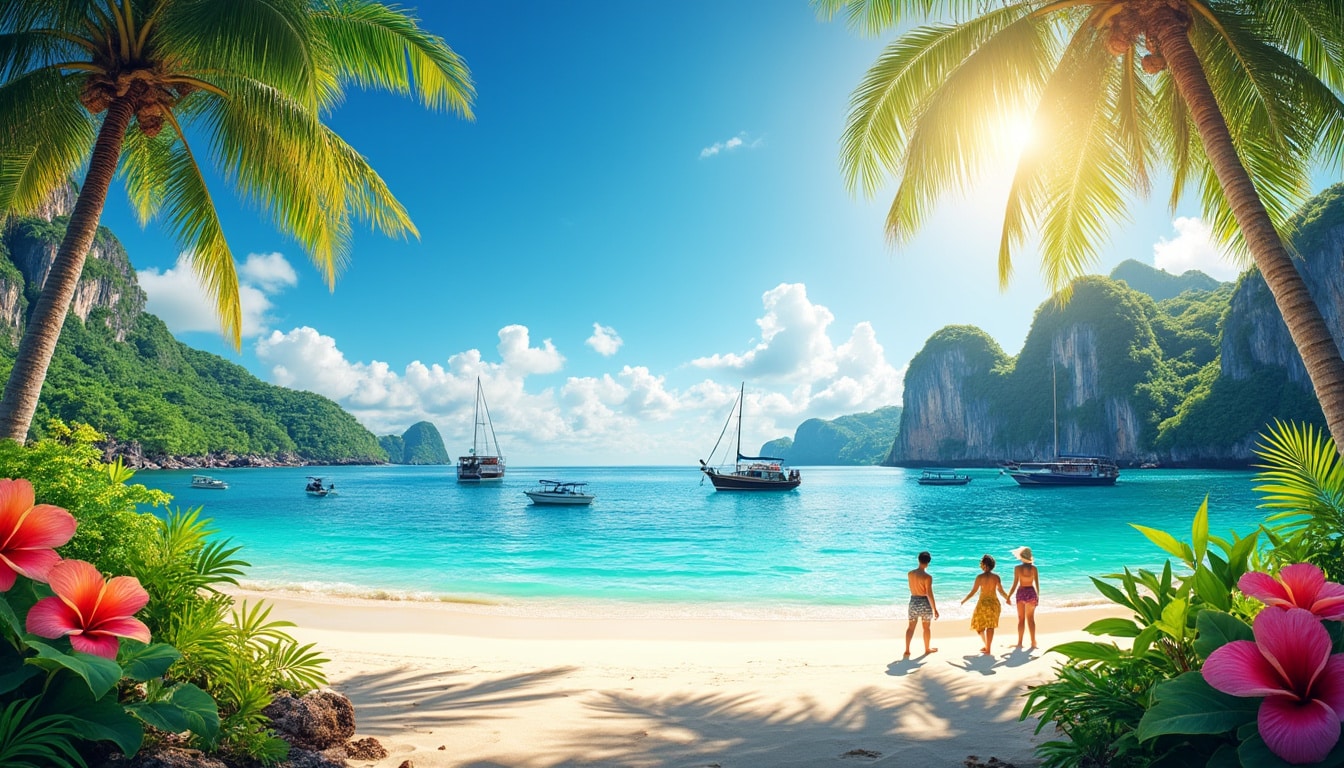 discover the tropical climate of phuket, where temperatures average between 24°c to 32°c throughout the year. explore the best times to visit and the ideal weather for beach activities and sightseeing in this stunning thai island.