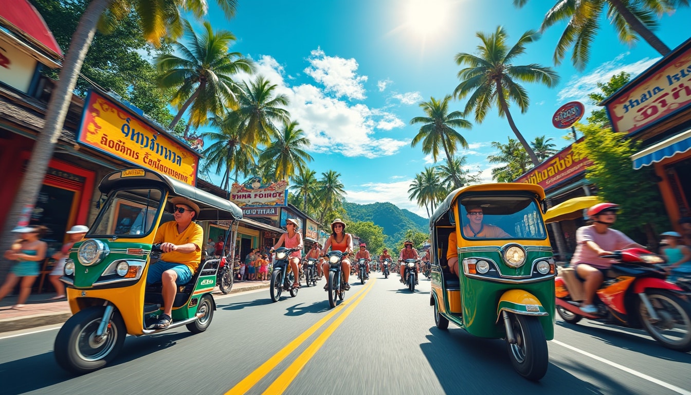 explore the diverse transportation and mobility options in phuket, from vibrant tuk-tuks to serene boat rides. discover how to navigate this beautiful island efficiently, whether you’re searching for local tips, rental services, or the best ways to experience phuket's stunning landscapes and attractions.