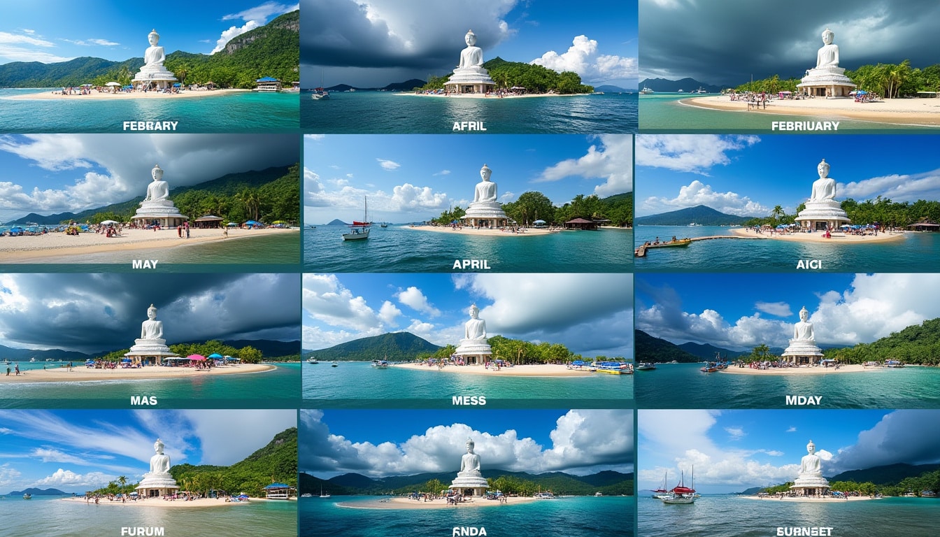 discover the monthly weather in phuket with our comprehensive guide. from sunny days to rainy nights, find the best time to visit and plan your perfect vacation in this tropical paradise.