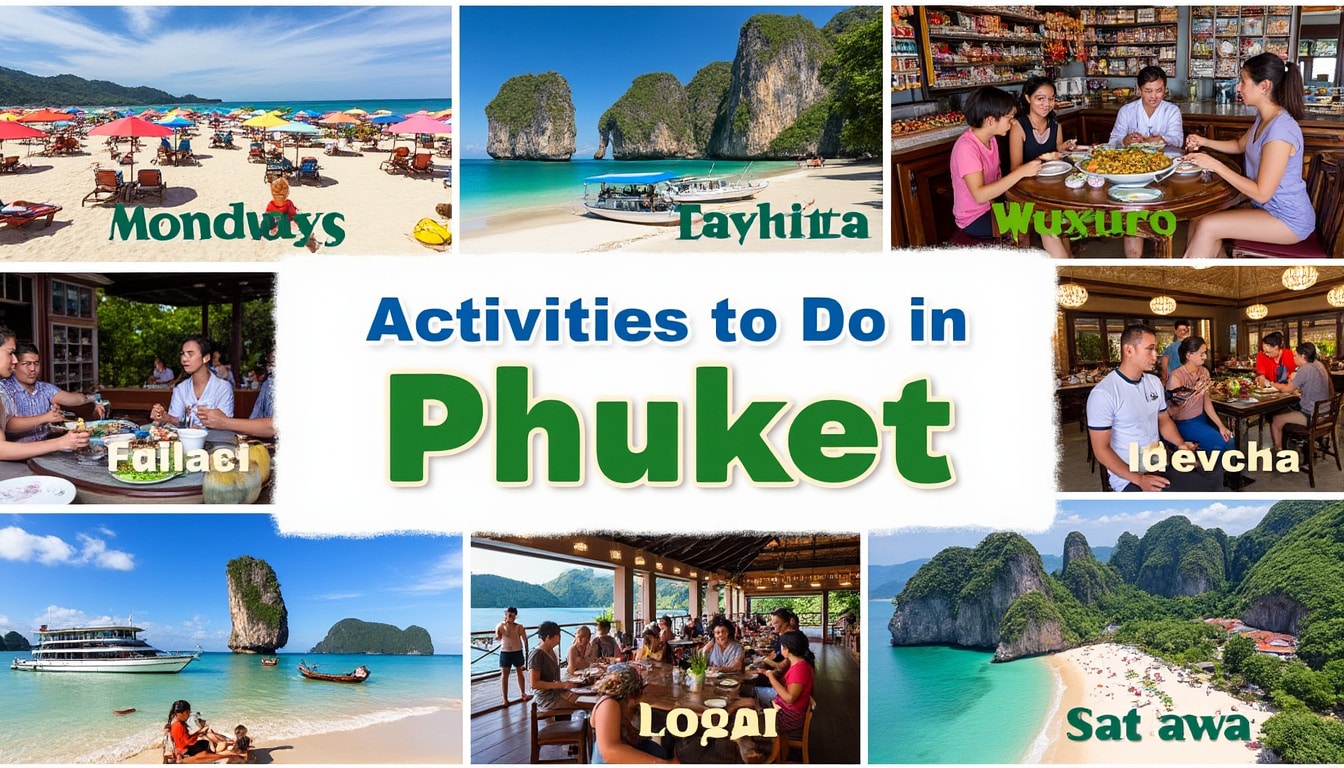 discover the ultimate guide to exploring phuket, featuring exciting activities and attractions tailored for each day of the week. from stunning beaches to vibrant markets, plan your perfect itinerary and make the most of your time on this tropical paradise!